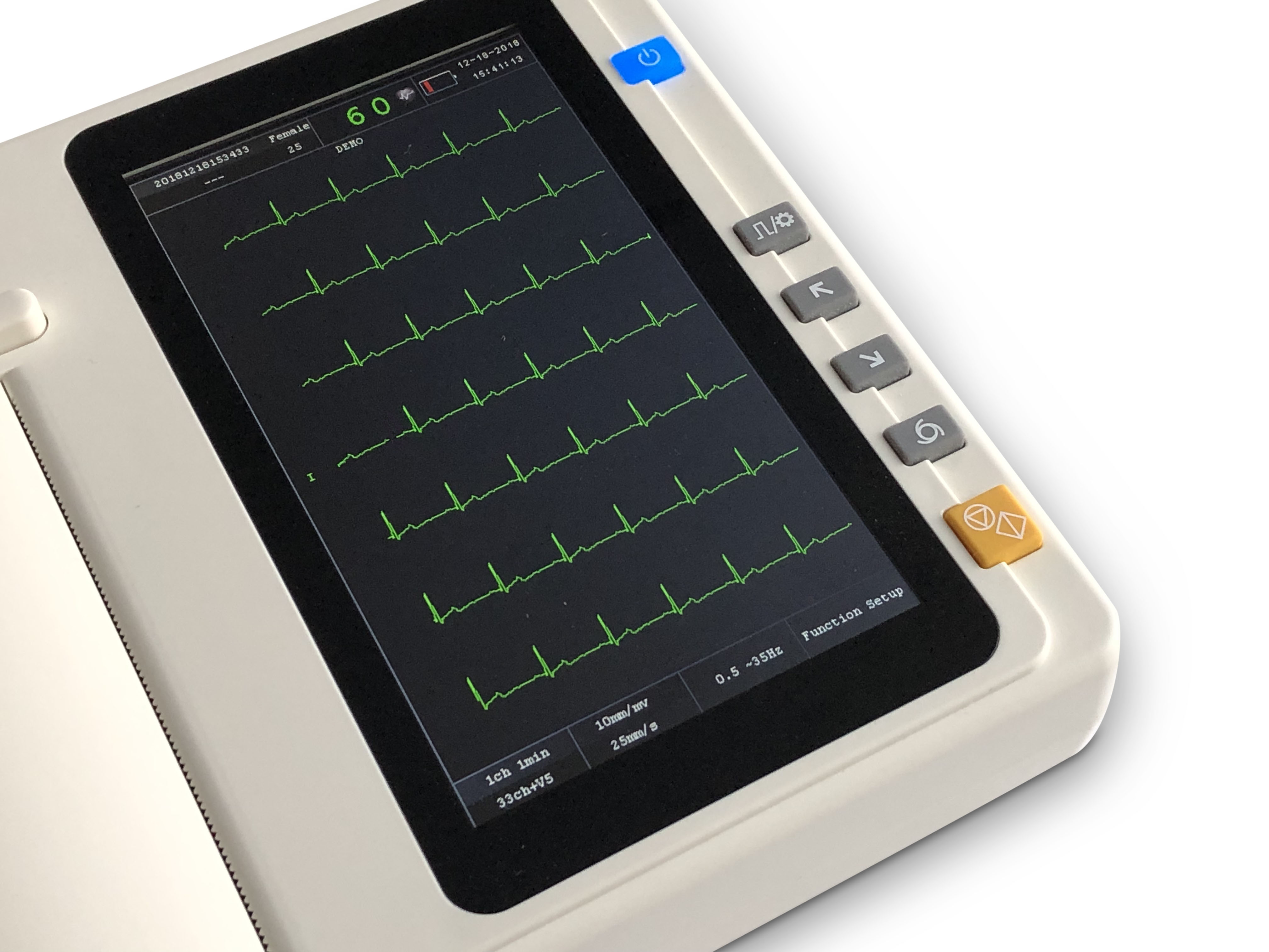 12 Lead ECG Placement and how to use ECG device